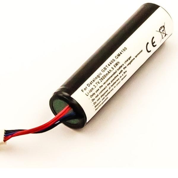 Bateria Compatível GBT4400, GBT4430, GM4100, GM4130 DATALOGIC (2600mAh)