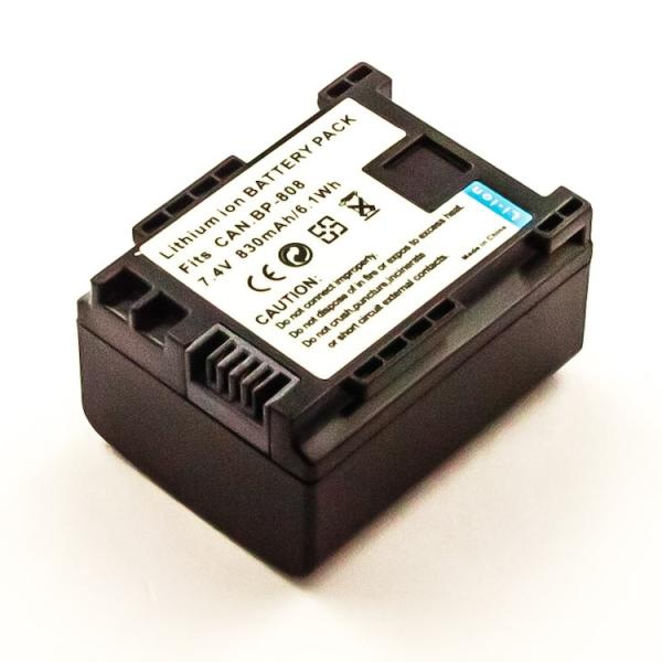 Bateria Compatível BP - 807, BP - 808 CANON (830mAh)