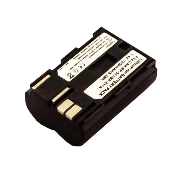 Bateria Compatível BP - 508, BP - 511, BP - 511A, BP - 512, BP - 514 CANON (1250mAh)