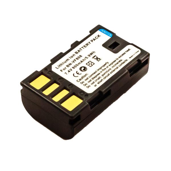 Bateria Compatível BN - VF808, BN - VF808U JVC (800mAh)