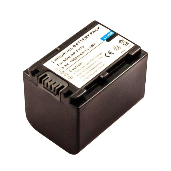 Bateria Compatível NP - FV30, NP - FV50, NP - FV50A, NP - FV70, NP - FV70A Sony (1960mAh)