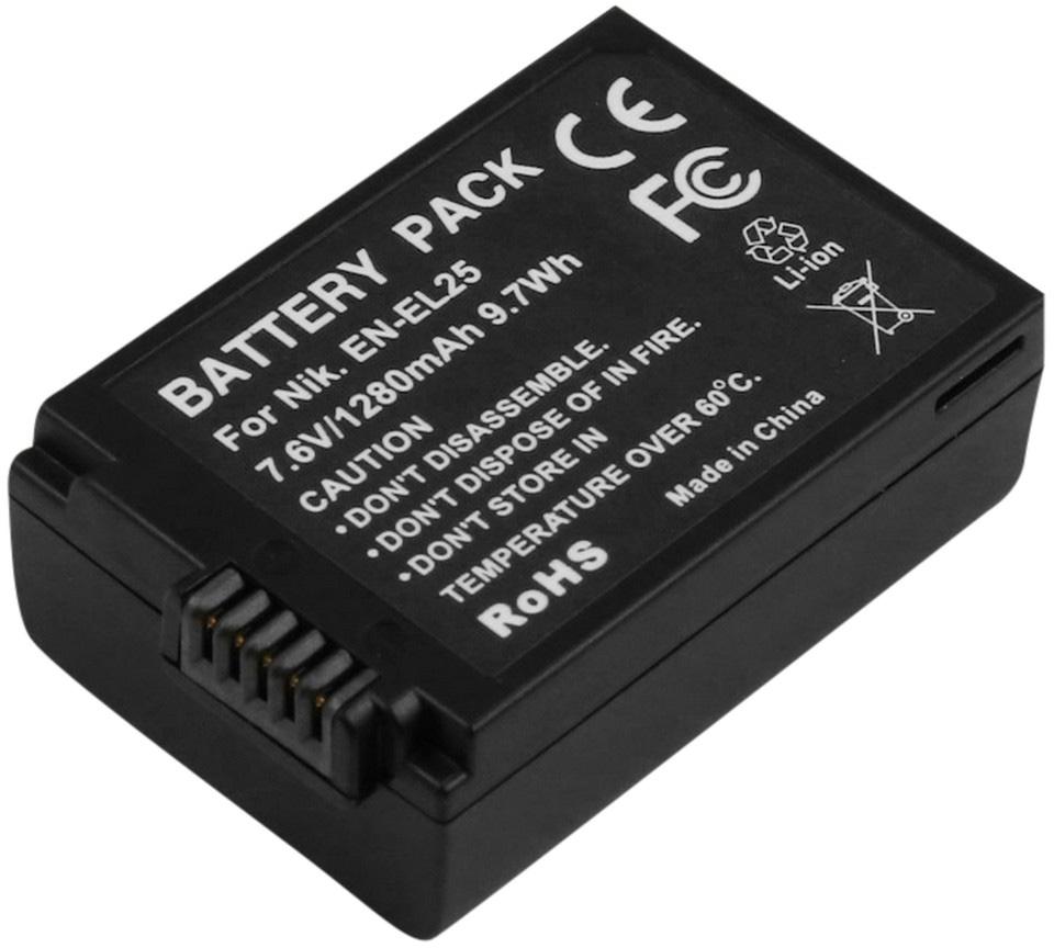 Bateria Compatível EN - EL25 7,6V Nikon (1280mAh)