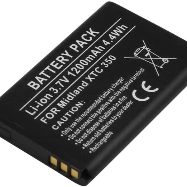 Bateria Compatível XTC 350 3,7V Midland (1200mAh)