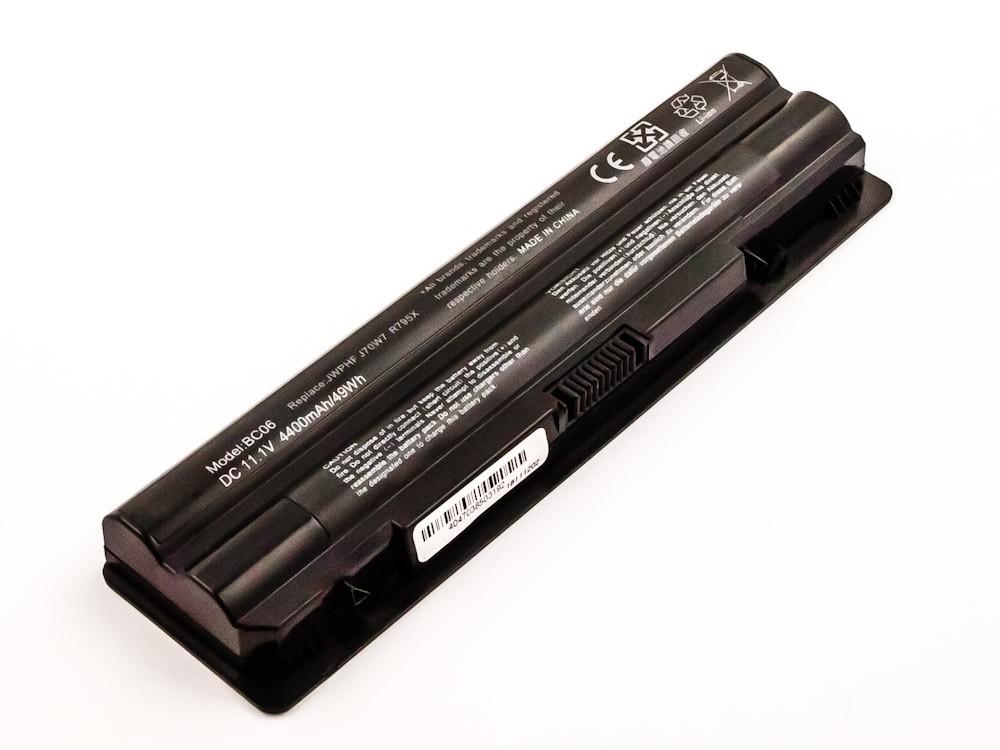 Bateria Compatível 312 - 1123, J70W7, JWPHF, W3Y7C, 451 - 11599, 049H0 Dell (4400mAh)