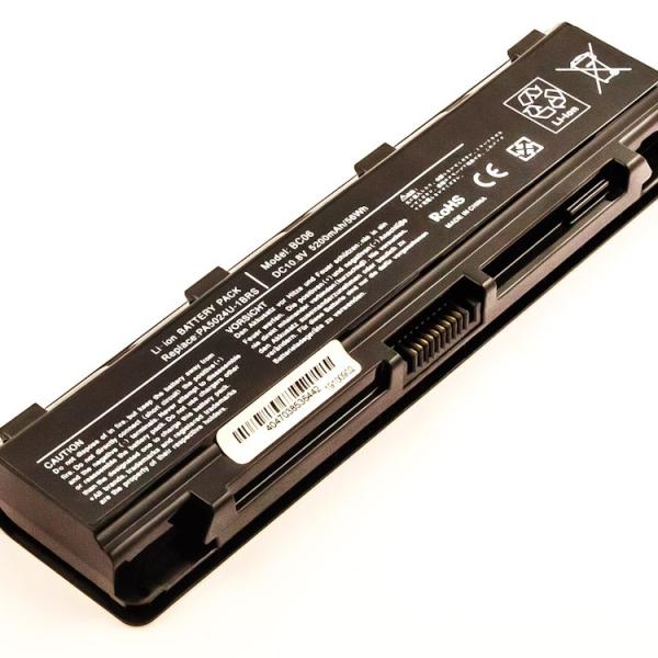 Bateria Compatível PA5023U - 1BRS, PA5024U - 1BRS, PA5025U - 1BRS, PA5026U - 1BRS, etc Toshiba (5200mAh)
