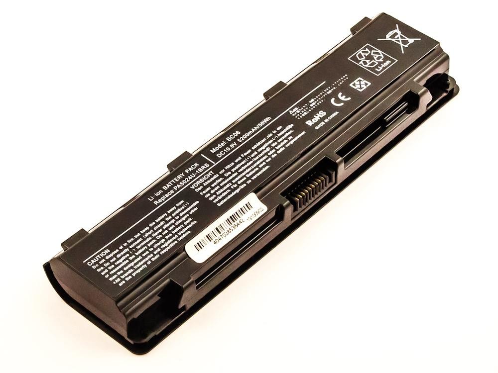 Bateria Compatível PA5023U - 1BRS, PA5024U - 1BRS, PA5025U - 1BRS, PA5026U - 1BRS, etc Toshiba (5200mAh)