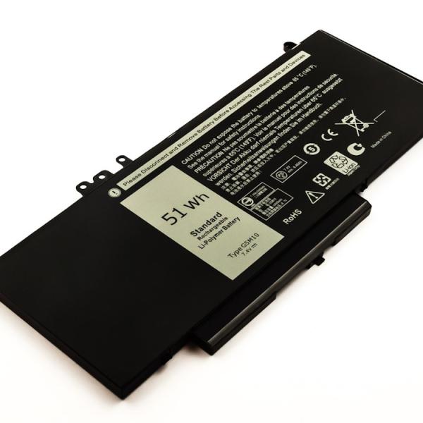 Bateria Compatível 080 - 854 - 0066, 08V5GX, 0R9XM9, 0WYJC2, 451 - BBLN, 8V5GX, VMKXM Dell (6890mAh)