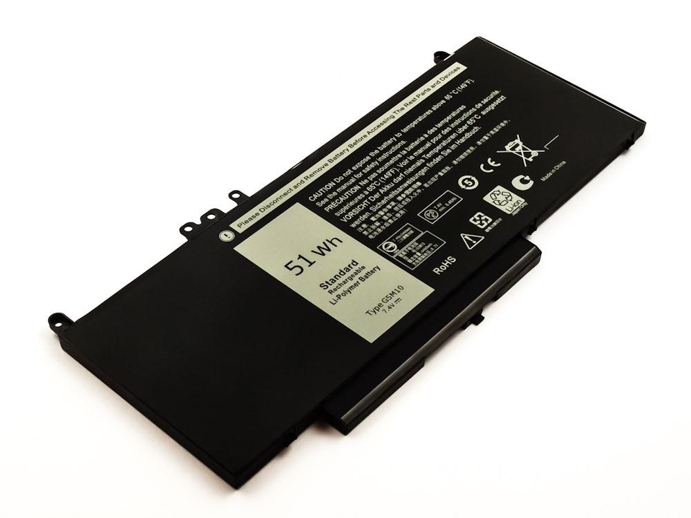 Bateria Compatível 080 - 854 - 0066, 08V5GX, 0R9XM9, 0WYJC2, 451 - BBLN, 8V5GX, VMKXM Dell (6890mAh)