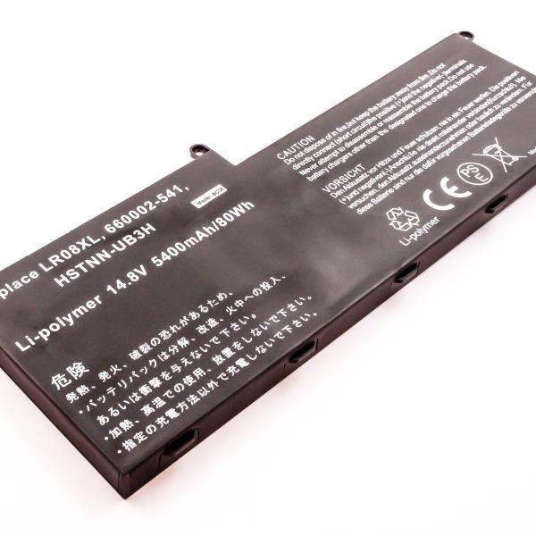 Bateria Compatível 660002 - 541, 660152 - 001, HSTNN - DB3H, HSTNN - UB3H, etc HP (5400mAh)