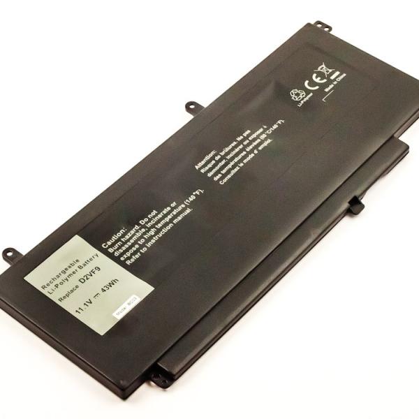 Bateria Compatível 0PXR51, 0YGR2V, D2VF9, PXR51 Dell (3870mAh)