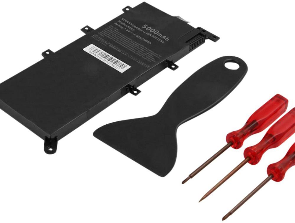 Bateria Compatível X555, C21N1347 7,6V ASUS (5000mAh)