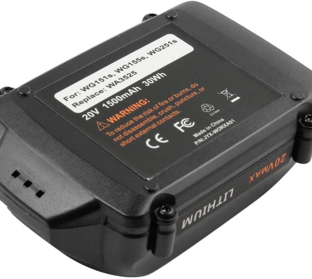 Bateria Compatível Worx WG151 20V (1500mAh)