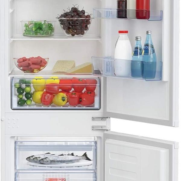 Frigorífico Combinado de Encastre BCSA285K4SN 271L (Branco) - BEKO