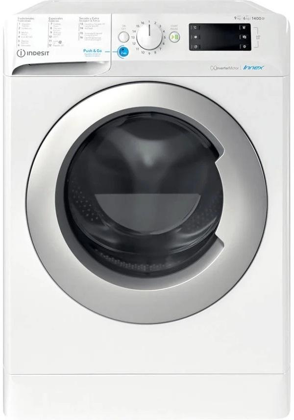 Máquina Lavar e Secar Roupa 6/9Kg BDE 96436 WSV SPT 1400RPM D (Branco) - INDESIT