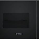 Microondas de Encastre c/ Grill iQ500 BE525LMB1 20L 800W (Preto) - SIEMENS