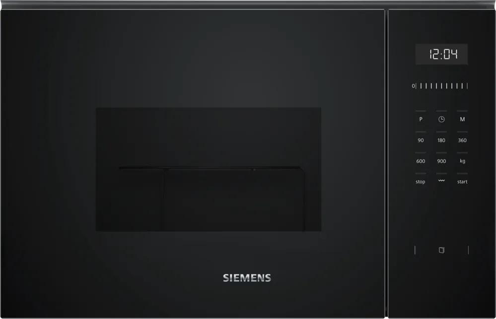 Microondas de Encastre iQ500 BE555LMB1 25L 900W (Preto) - SIEMENS
