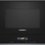 Microondas Encastre 21L 900W c/ Grill BE732L1B1 (Preto) - SIEMENS