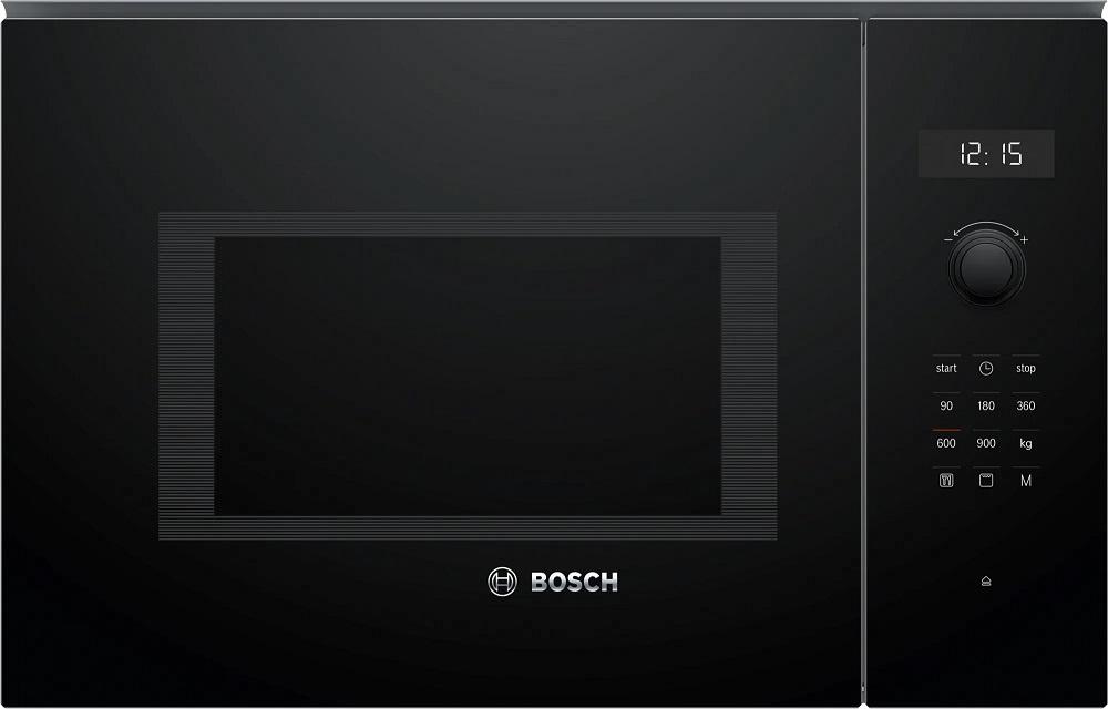 Microondas Encastre 25L 900W + Grill (Preto) - BOSCH