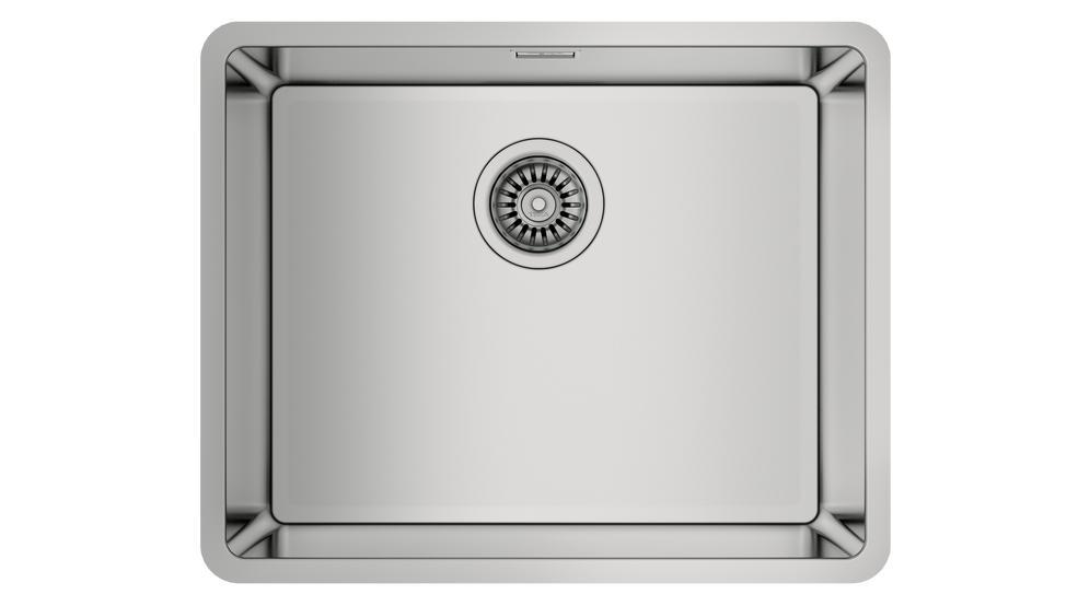 Lava Loiça Retangular Pia Encastrada Be Linea RS15 50.40 (Inox) - TEKA