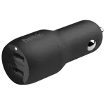 Carregador de Isqueiro Boost Charge 2x USB - A 24W (Preto) - BELKIN