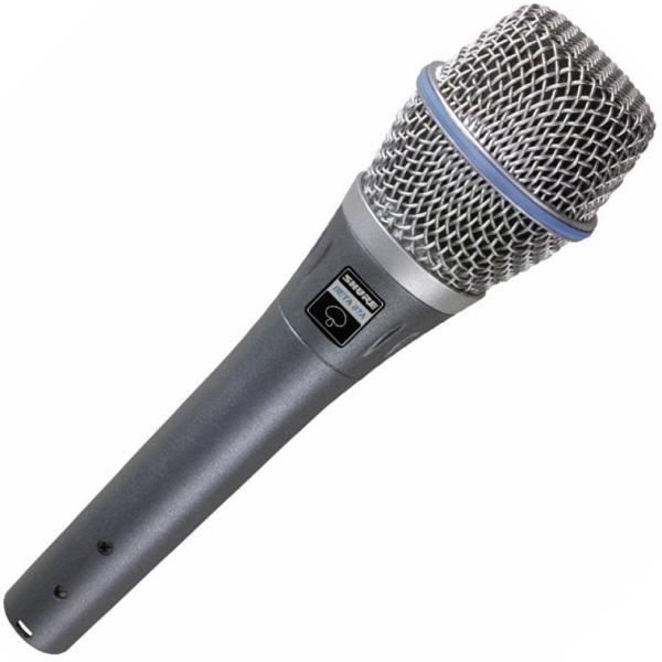 Microfone Condensador SuperCardioide (BETA 87A) - SHURE