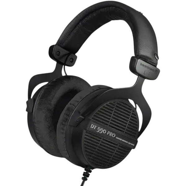 Auscultadores DT 990 Pro c/ Fios (Preto) - BEYEERDYNAMIC