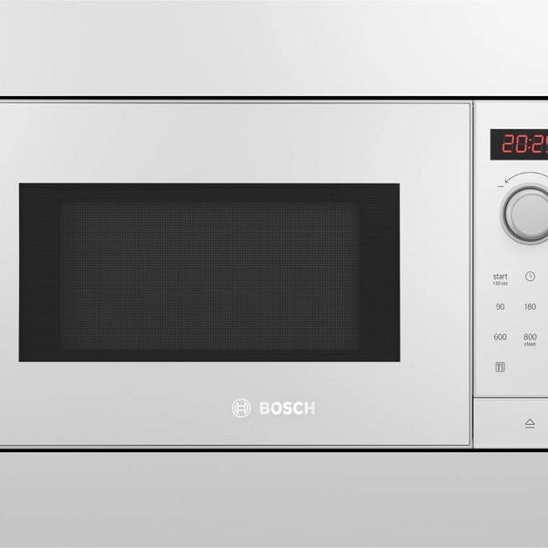 Microondas de Encastre BFL523MW3 20L 800W (Branco) - BOSCH