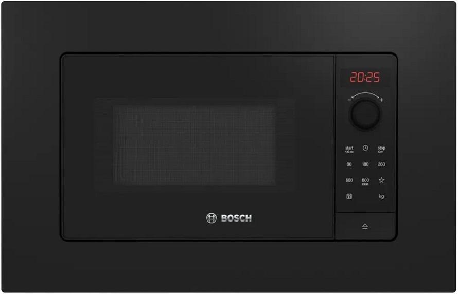 Microondas de Encastre Serie 2 BFL623MB4 20L 800W (Preto) - BOSCH