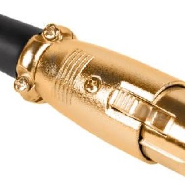Ficha Canon Metálica Dourada - Fêmea
