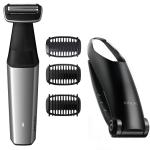 Aparador Corporal Bodygroom Series 5000 BG5021/15 (Preto/Prateado) - PHILIPS