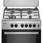 Fogão a Gás 4 Bocas + Forno a Gás (Inox) - BELTAX