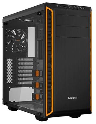 Caixa ATX PURE BASE 600 WINDOW (Preto/Laranja) - BE QUIET!
