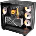 Caixa ATX Light Base 600 LX Tempered Glass (Preto) - BE QUIET!
