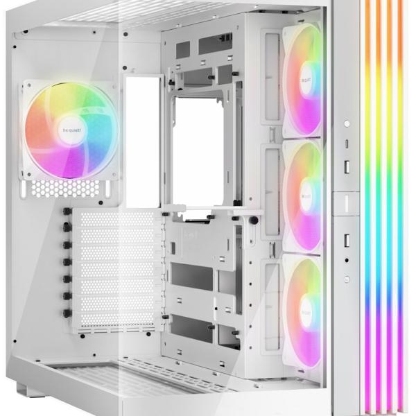 Caixa ATX Light Base 600 LX Tempered Glass (Branco) - BE QUIET!