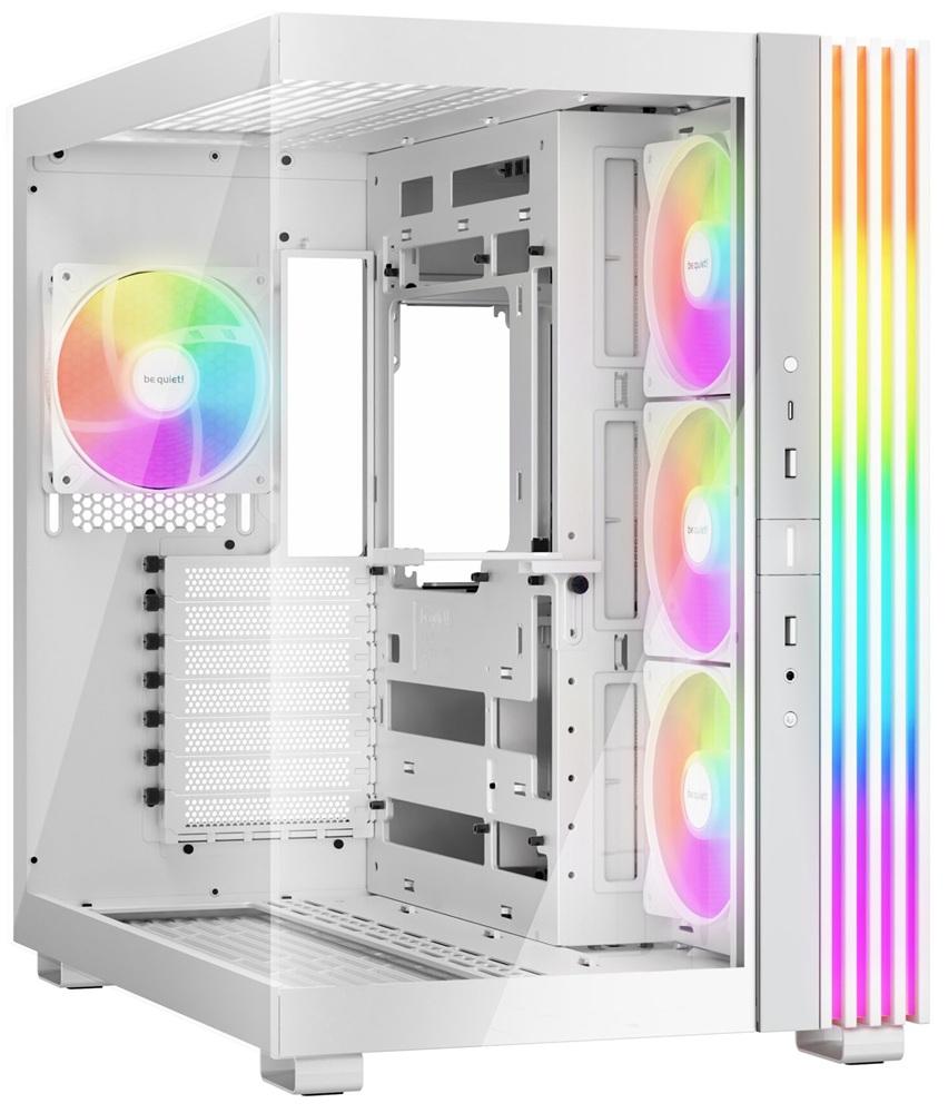 Caixa ATX Light Base 600 LX Tempered Glass (Branco) - BE QUIET!