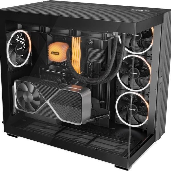 Caixa Extended - ATX Light Base 900 DX Tempered Glass (Preto) - BE QUIET!