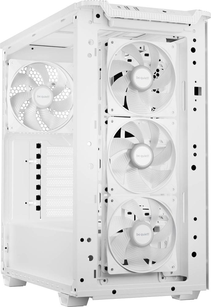 Caixa ATX Pure Base 501 LX White Tempered Glass (Branco) - BE QUIET!