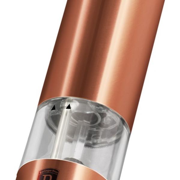 Moinho de Sal/Pimenta Elétrico (Rose Gold Edition) - BERLINGER HAUS
