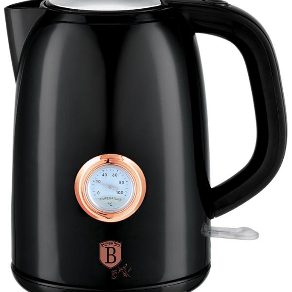 Jarro Elétrico 2200W 1.7L (Black Rose Collection) - BERLINGER HAUS