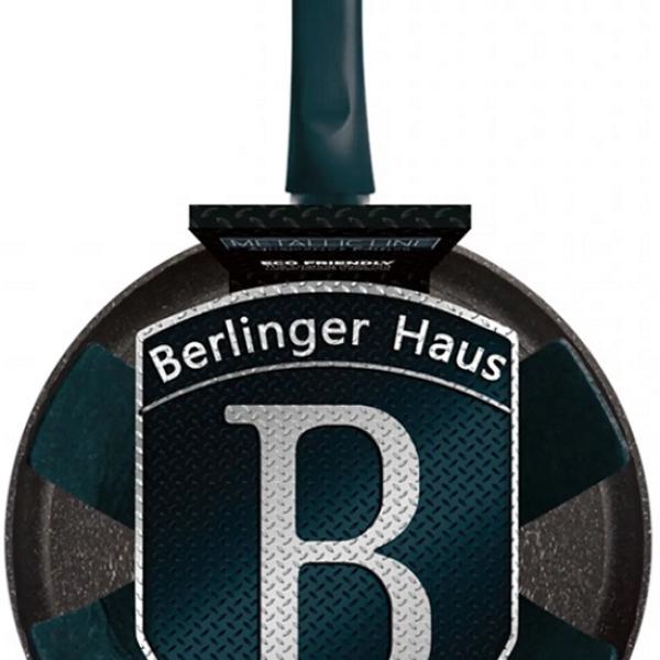 Flip Frigideira 26cm (Metallic Line Aquamarine Edition) - BERLINGER HAUS