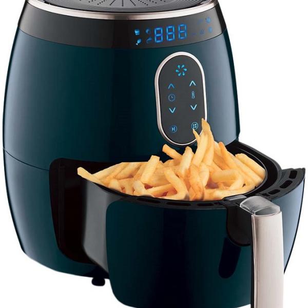 Fritadeira Air Fryer 1350W (Metallic Line Aquamarine Edition) - BERLINGER HAUS