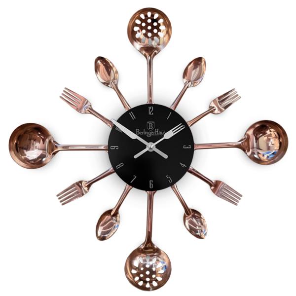Relógio de Cozinha (Black & Rose Gold Collection) - BERLINGER HAUS