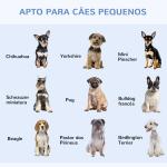 Gaiola para Cães com 2 Portas Gaiola para Animais de Estimação de Arame Dobrável com Alça de Transporte Aço 76x46x52cm Preto