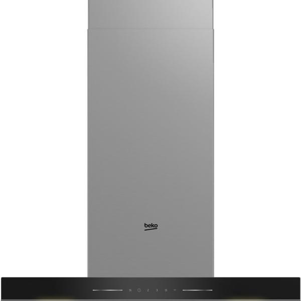 Exaustor Chaminé BHCB66641BBHS 710m³/h (Preto/Inox) - BEKO