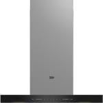 Exaustor Chaminé BHCB66641BBHS 710m³/h (Preto/Inox) - BEKO