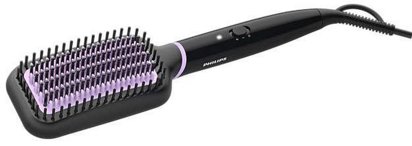 Alisador de Cabelo/Escova (Preto) - PHILIPS