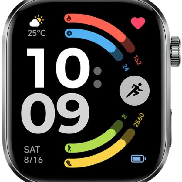 Smartwatch Redmi Watch 6 Active GPS (Midnight Black) - XIAOMI