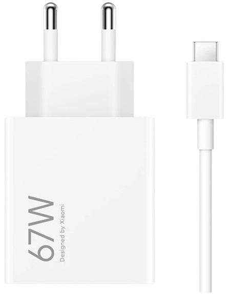 Carregador HyperCharge Combo USB - A 67W (Branco) - XIAOMI