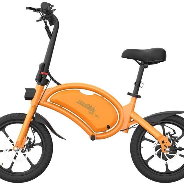 Bicicleta Elétrica 140 25km/h (Laranja) - URBANGLIDE