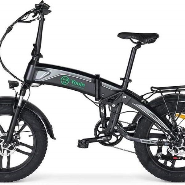 Bicicleta Elétrica You Ride Dakar 250W (Preto) - YOUIN